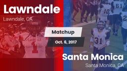 Matchup: Lawndale vs. Santa Monica  2017