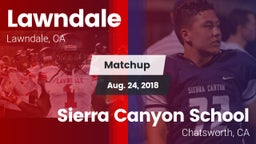 Matchup: Lawndale vs. Sierra Canyon School 2018