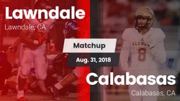 Matchup: Lawndale vs. Calabasas  2018