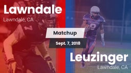 Matchup: Lawndale vs. Leuzinger  2018