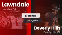 Matchup: Lawndale vs. Beverly Hills  2019