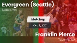 Matchup: Evergreen vs. Franklin Pierce  2017