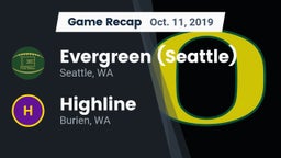 Recap: Evergreen  (Seattle) vs. Highline  2019