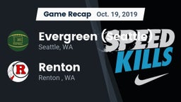 Recap: Evergreen  (Seattle) vs. Renton   2019