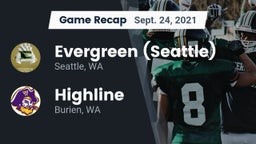 Recap: Evergreen  (Seattle) vs. Highline  2021