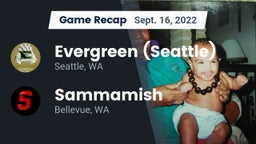 Recap: Evergreen  (Seattle) vs. Sammamish  2022
