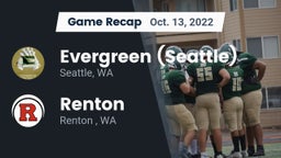 Recap: Evergreen  (Seattle) vs. Renton   2022