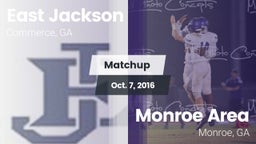 Matchup: East Jackson vs. Monroe Area  2016