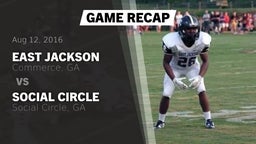 Recap: East Jackson  vs. Social Circle  2016