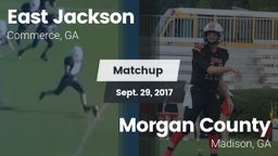 Matchup: East Jackson vs. Morgan County  2017