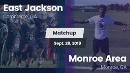 Matchup: East Jackson vs. Monroe Area  2018
