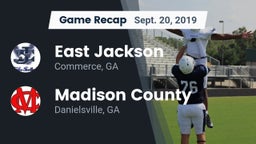 Recap: East Jackson  vs. Madison County  2019