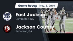Recap: East Jackson  vs. Jackson County  2019