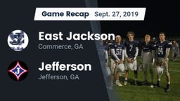 Recap: East Jackson  vs. Jefferson  2019