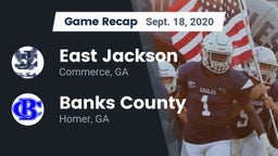 Recap: East Jackson  vs. Banks County  2020