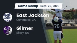 Recap: East Jackson  vs. Gilmer  2020