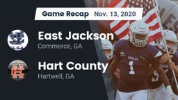 Recap: East Jackson  vs. Hart County  2020