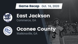Recap: East Jackson  vs. Oconee County  2020