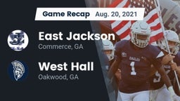 Recap: East Jackson  vs. West Hall  2021