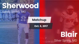 Matchup: Sherwood vs. Blair  2017