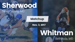Matchup: Sherwood vs. Whitman  2017