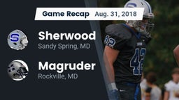 Recap: Sherwood  vs. Magruder  2018