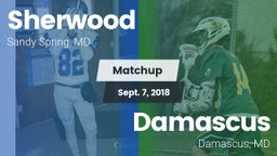 Matchup: Sherwood vs. Damascus  2018