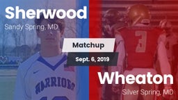 Matchup: Sherwood vs. Wheaton  2019