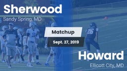 Matchup: Sherwood vs. Howard  2019