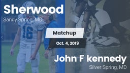 Matchup: Sherwood vs. John F kennedy 2019