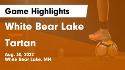 White Bear Lake  vs Tartan  Game Highlights - Aug. 30, 2022