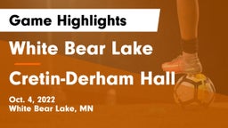 White Bear Lake  vs Cretin-Derham Hall  Game Highlights - Oct. 4, 2022