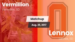 Matchup: Vermillion vs. Lennox  2017