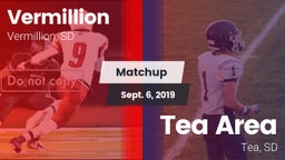 Matchup: Vermillion vs. Tea Area  2019