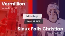 Matchup: Vermillion vs. Sioux Falls Christian  2019