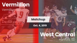 Matchup: Vermillion vs. West Central  2019