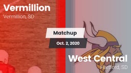 Matchup: Vermillion vs. West Central  2020