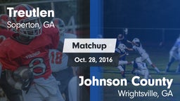 Matchup: Treutlen vs. Johnson County  2016