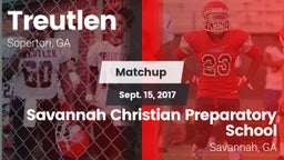 Matchup: Treutlen vs. Savannah Christian Preparatory School 2017