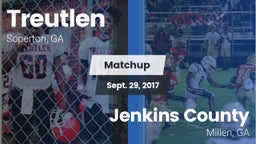 Matchup: Treutlen vs. Jenkins County  2017