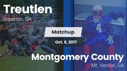 Matchup: Treutlen vs. Montgomery County  2017