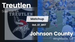 Matchup: Treutlen vs. Johnson County  2017