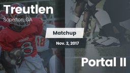 Matchup: Treutlen vs. Portal II 2017