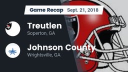 Recap: Treutlen  vs. Johnson County  2018