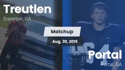 Matchup: Treutlen vs. Portal  2019