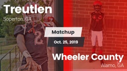 Matchup: Treutlen vs. Wheeler County  2019