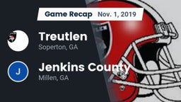 Recap: Treutlen  vs. Jenkins County  2019