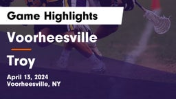Voorheesville  vs Troy  Game Highlights - April 13, 2024