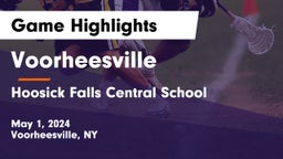 Voorheesville  vs Hoosick Falls Central School Game Highlights - May 1, 2024