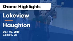 Lakeview  vs Haughton  Game Highlights - Dec. 28, 2019